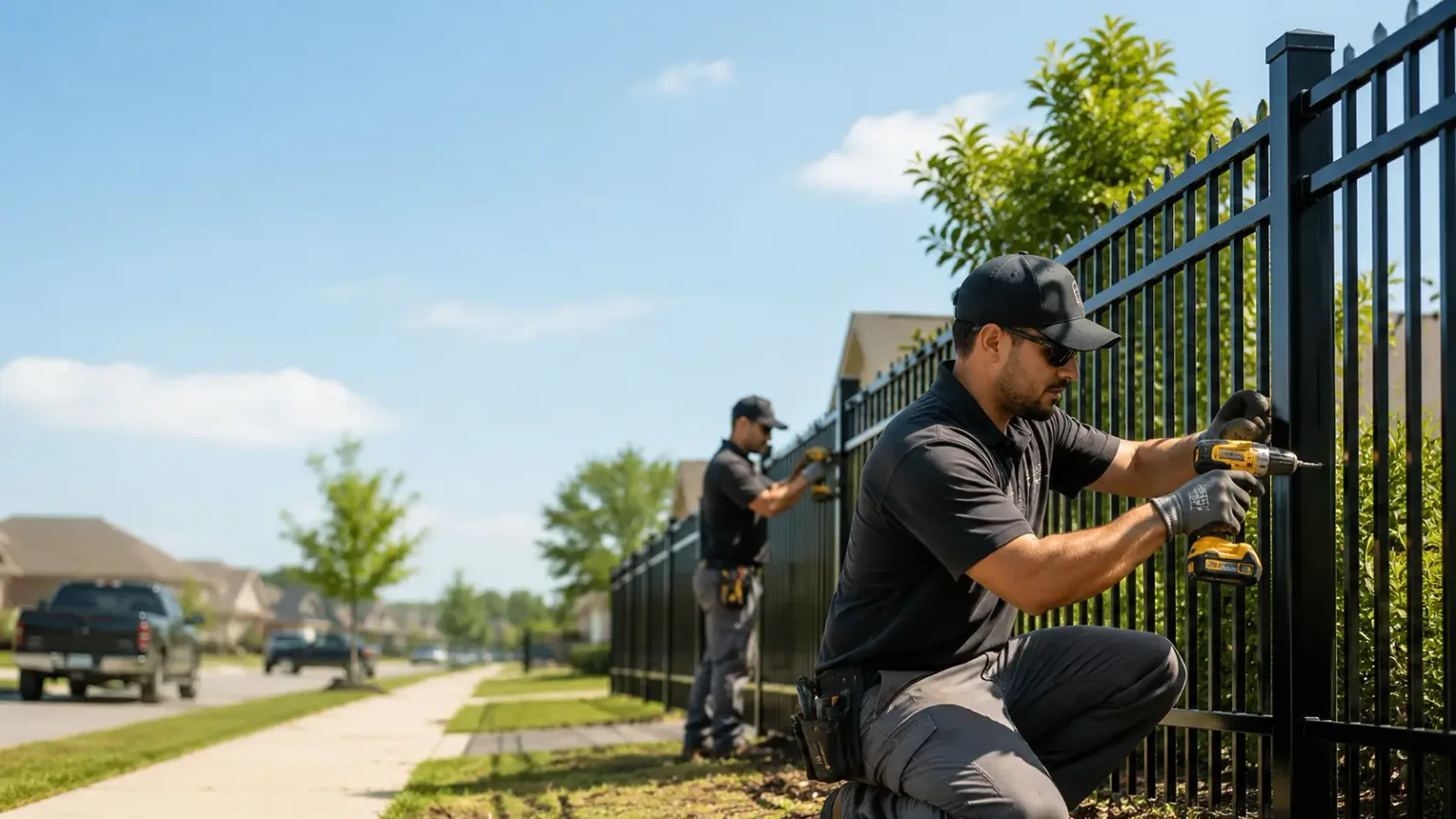 Metal Fence Installation in Canton, NC